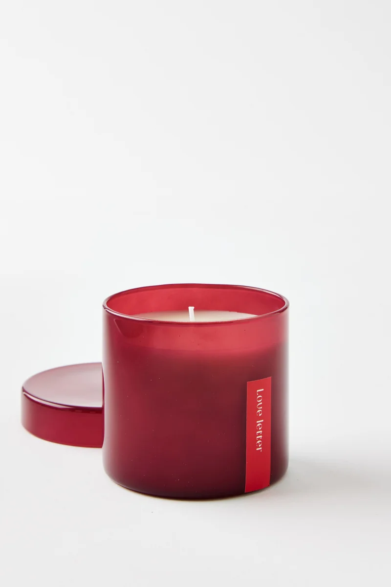 Typo Love Candle